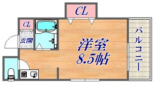 INK熊内パークの物件間取画像